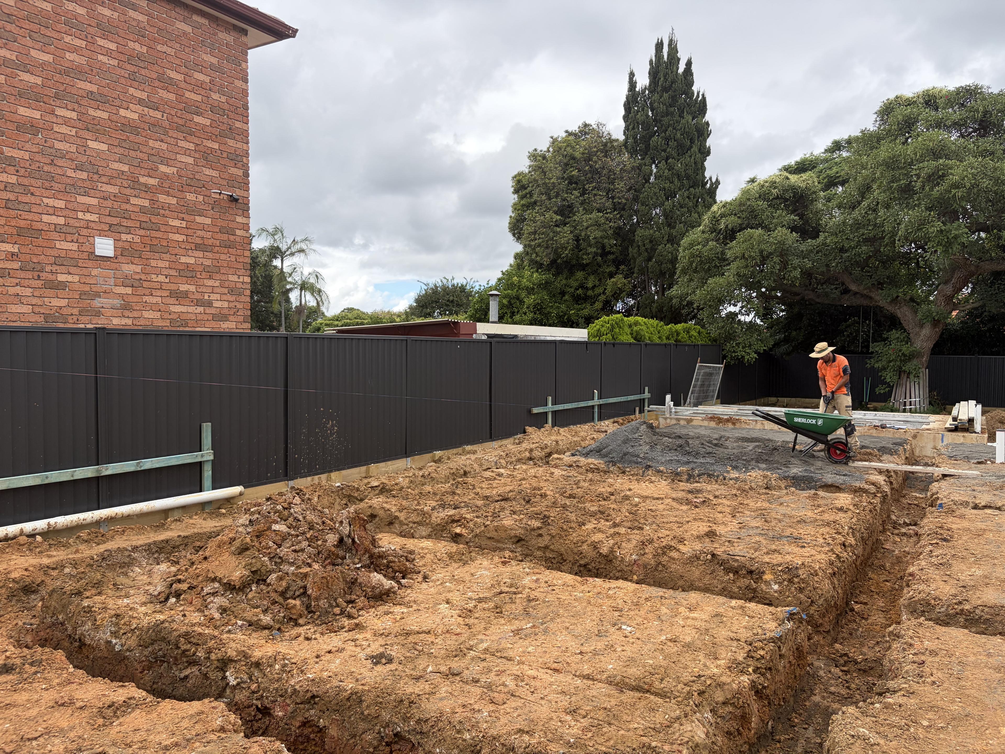 Responsive construction-phase footing and pile inspections in North Willoughby by SFGEO.